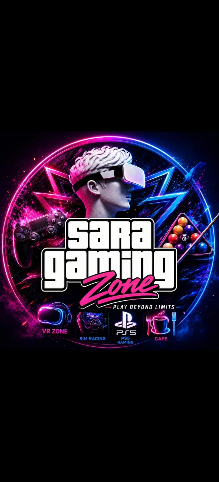 Sara Gaming Zone Logo